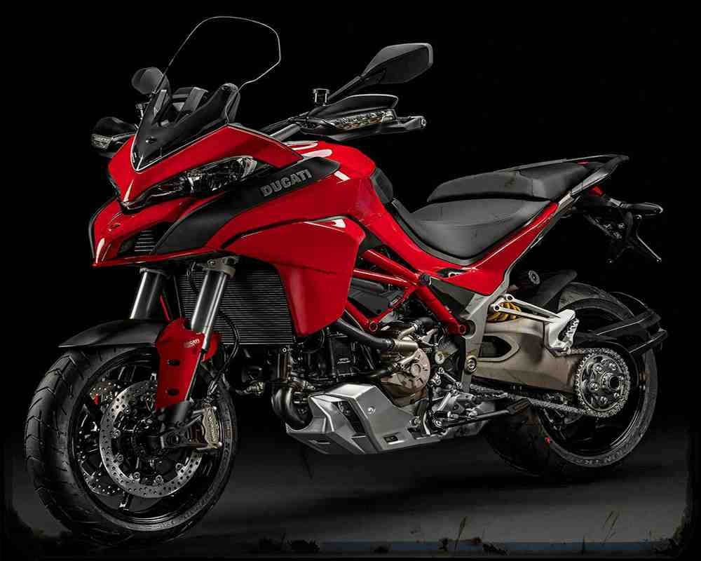 Ducati Multistrada 1200 15 1 Motorbike Vintage Aged A4 Photo Print
