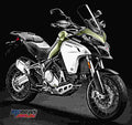 Ducati Multistrada 1200 2017 1 motorbike A4 Photo Print