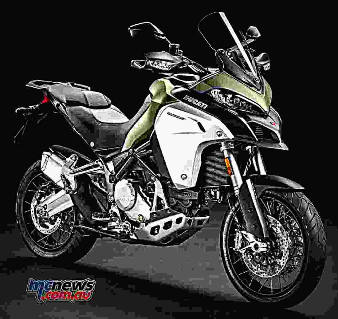 Ducati Multistrada 1200 Enduro 2017 1 motorbike A4 Photo Print