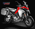 Ducati Multistrada 1200 Enduro 2017 2 motorbike A4 Photo Print