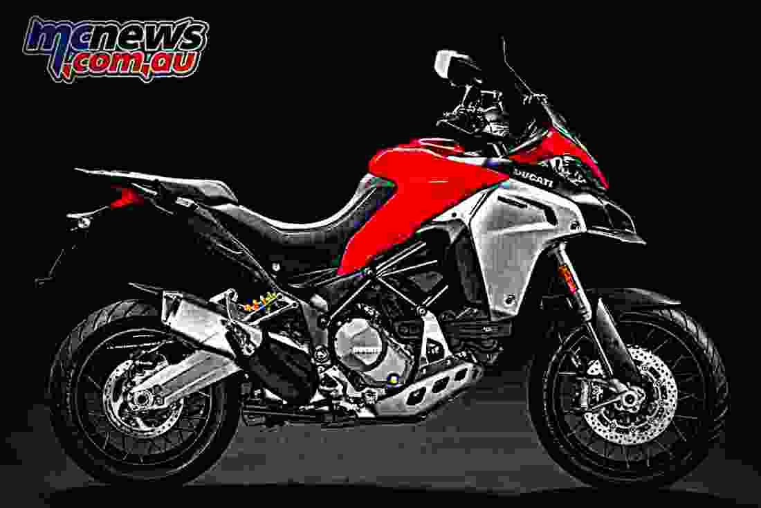 Ducati Multistrada 1200 Enduro 2018 4 motorbike A4 Photo Print