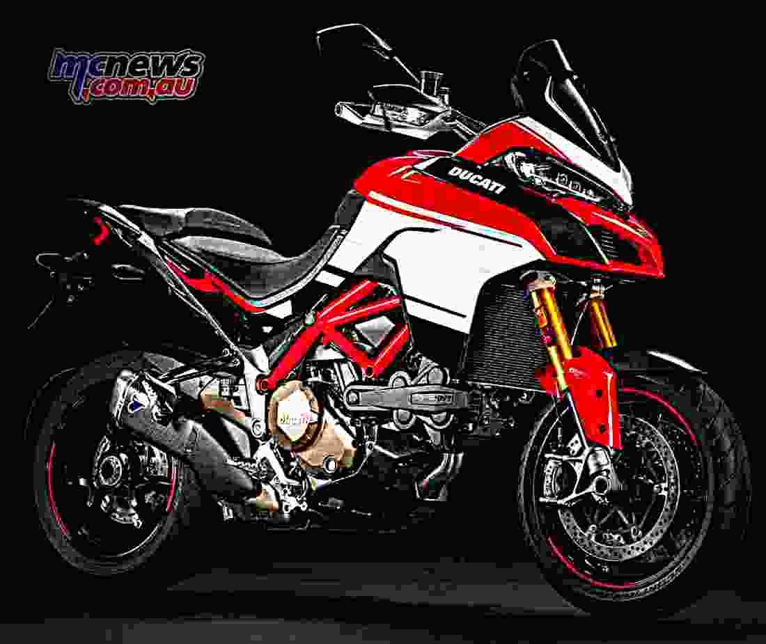 Ducati Multistrada 1200 Pikes Peak 2017 1 motorbike A4 Photo Print