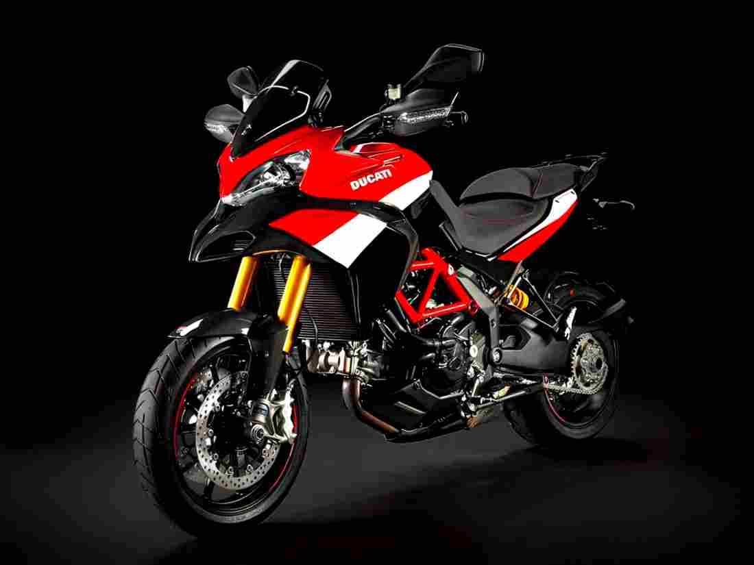 Ducati Multistrada 1200 S 1200cc 1 motorbike A4 Photo Print