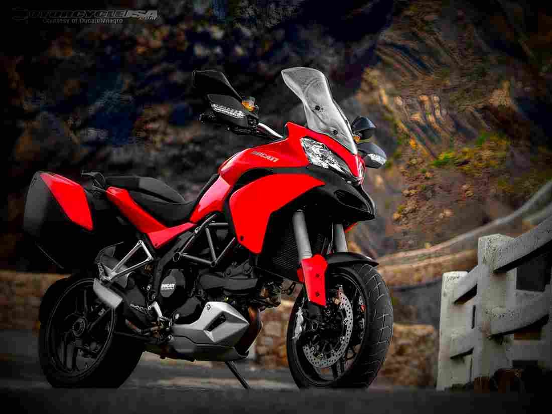Ducati Multistrada 1200 S 1200cc 5 motorbike A4 Photo Print