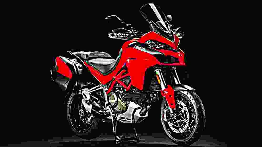 Ducati Multistrada 1200 S 2017 4 motorbike A4 Photo Print