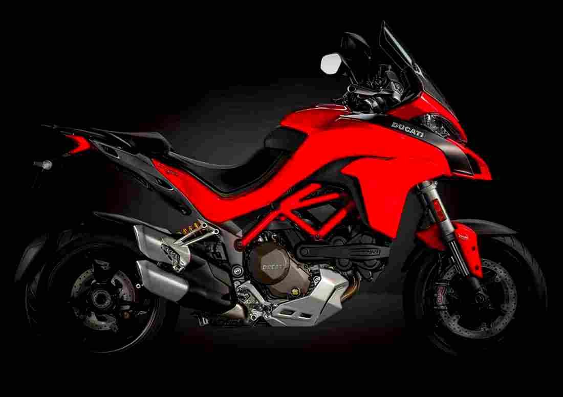 Ducati Multistrada 1200 S D Air 2017 2 motorbike A4 Photo Print