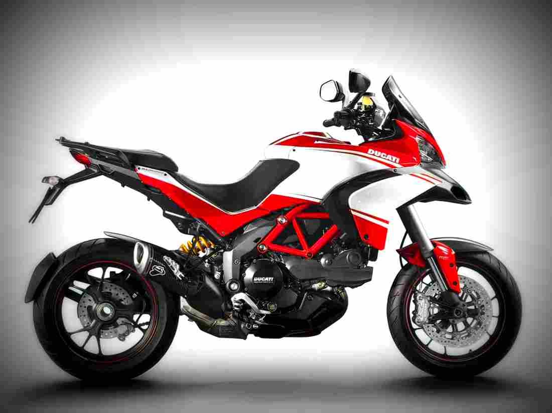 Ducati Multistrada 1200 S Granturismo 1200cc 1 motorbike A4 Photo Print
