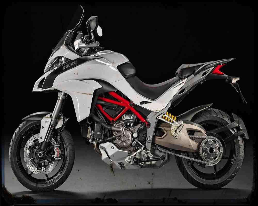 Ducati Multistrada 1200S Dvt 15 1 Motorbike Vintage Aged A4 Photo Print