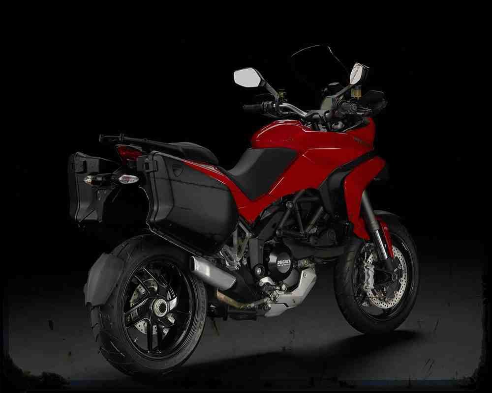 Ducati Multistrada 1200S Touring 13 2 Motorbike Vintage Aged A4 Photo Print