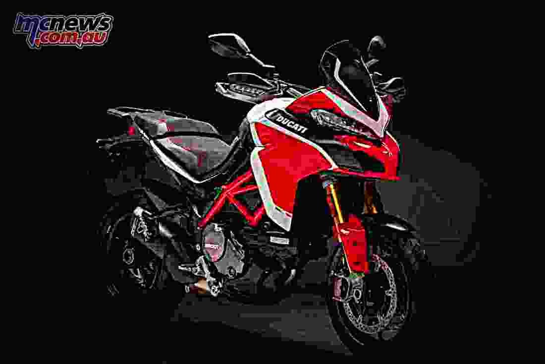 Ducati Multistrada 1260 Pikes Peak 2018 3 motorbike A4 Photo Print