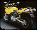 Ducati Multistrada 620 05 2 Motorbike Vintage Aged A4 Photo Print