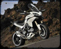 Ducati Multistrads 1200 10 Motorbike Vintage Aged A4 Photo Print