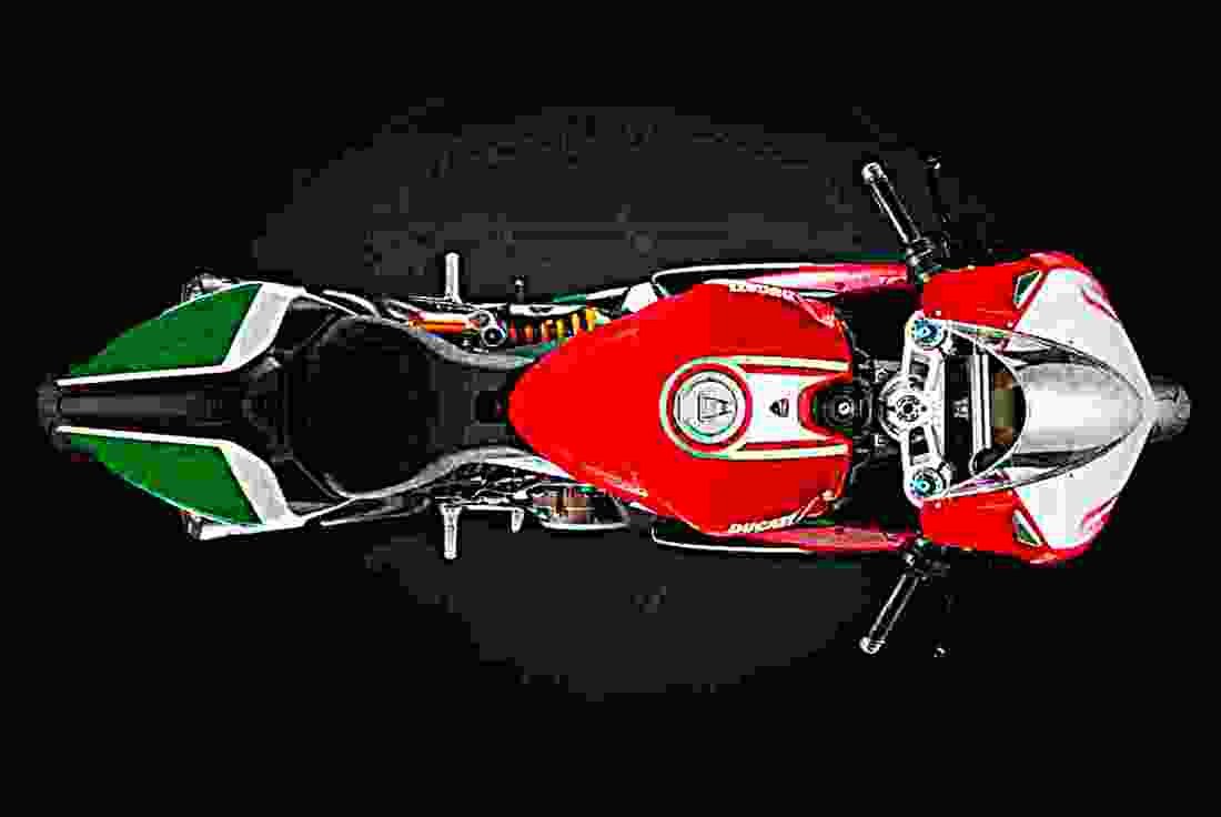 Ducati Panigale 1299 R Final Edition 2019 4 motorbike A4 Photo Print