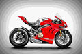 Ducati Panigale V4 R 2019 1 motorbike A4 Photo Print