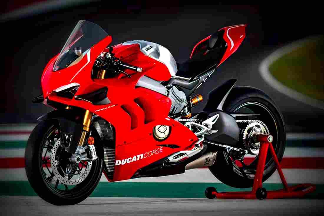 Ducati Panigale V4 R 2019 2 motorbike A4 Photo Print