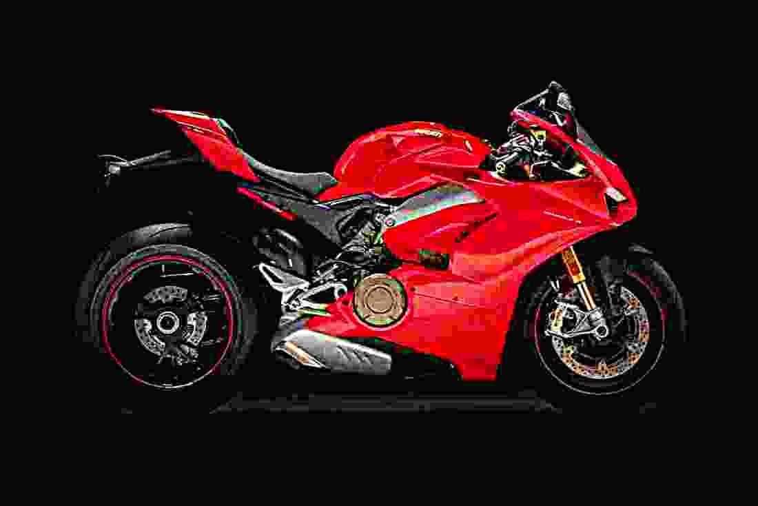 Ducati Panigale V4 S 2018 1 motorbike A4 Photo Print