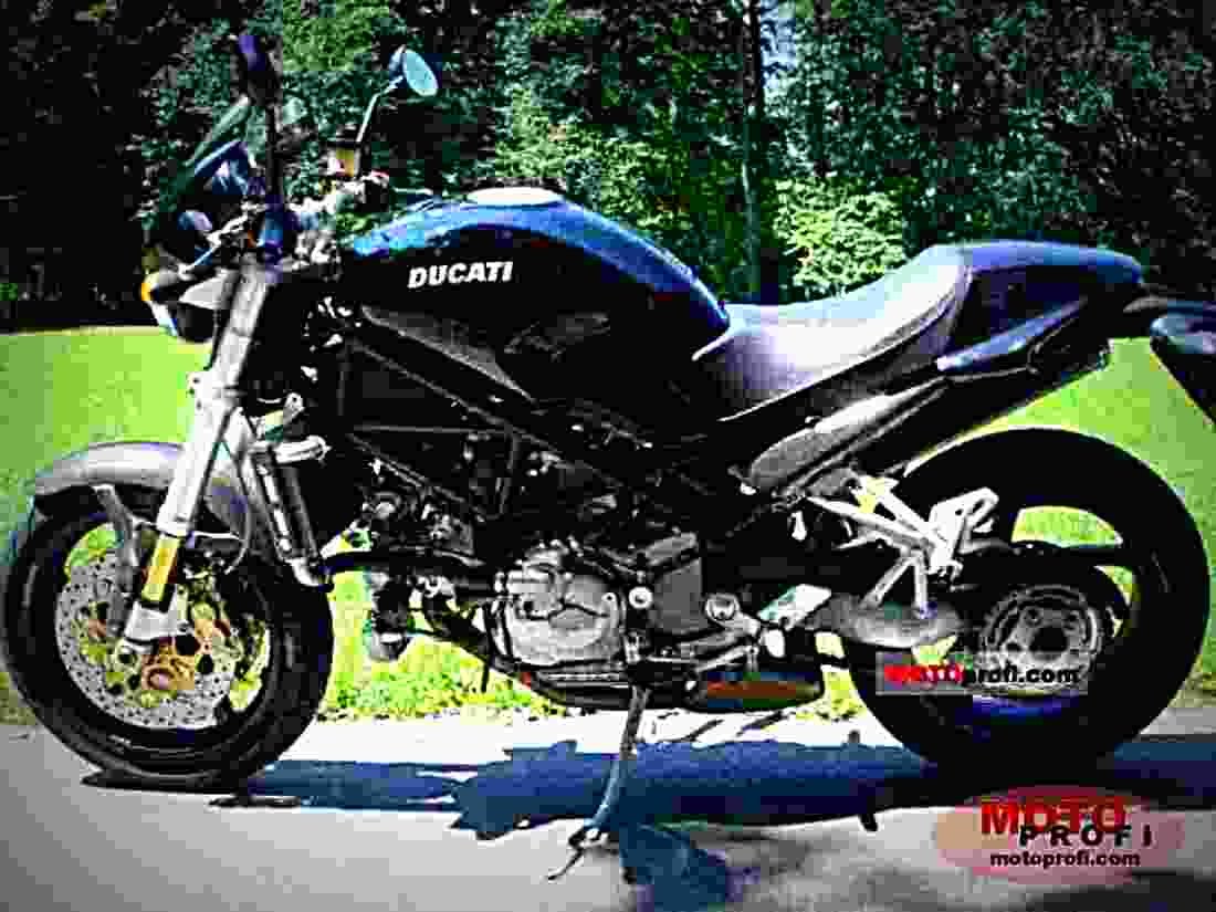 Ducati S4 Monster 2003 6 motorbike A4 Photo Print