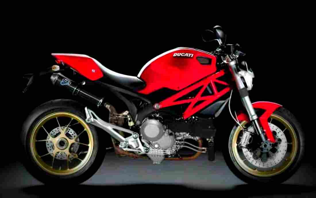 Ducati S4 Monster R 2004 3 motorbike A4 Photo Print
