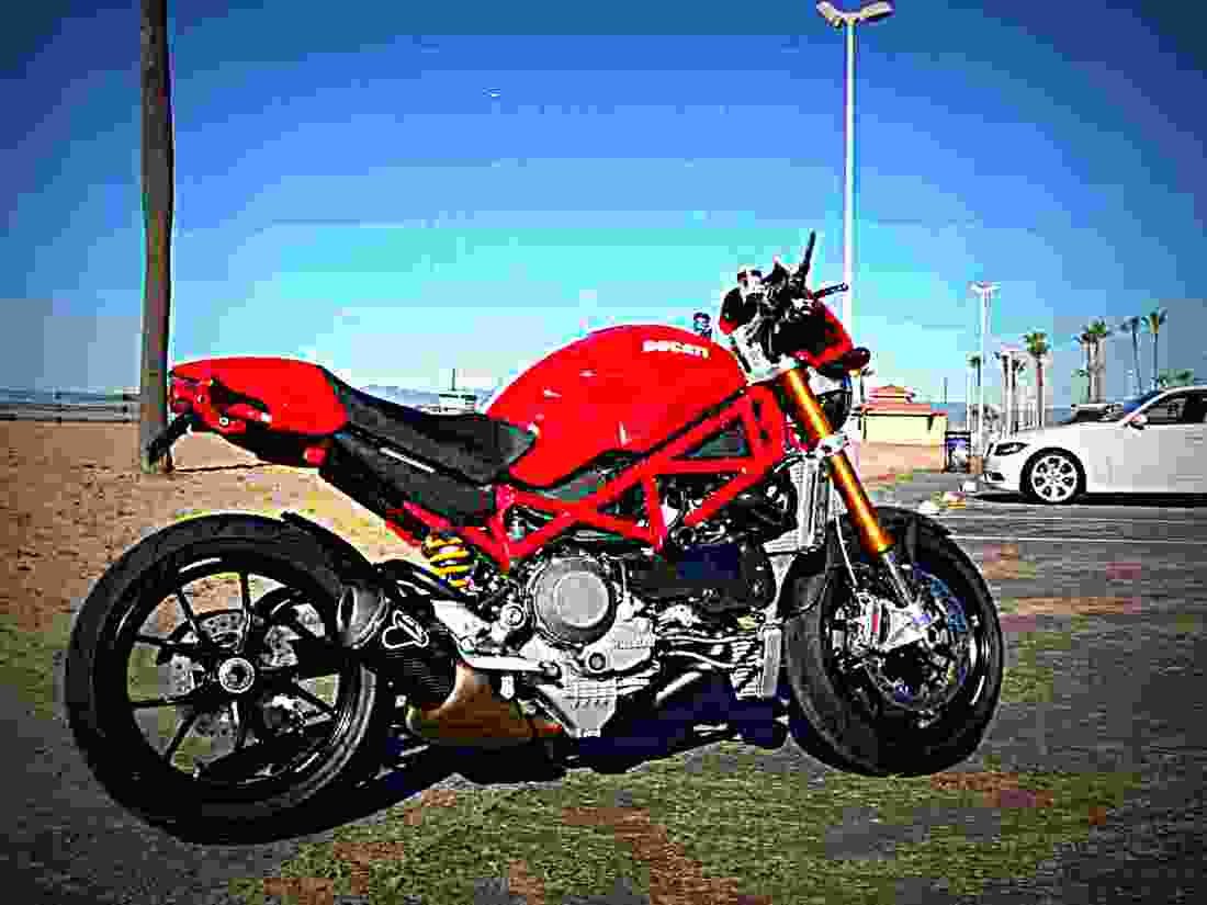 Ducati S4R Testastretta Monster 2007 1 motorbike A4 Photo Print