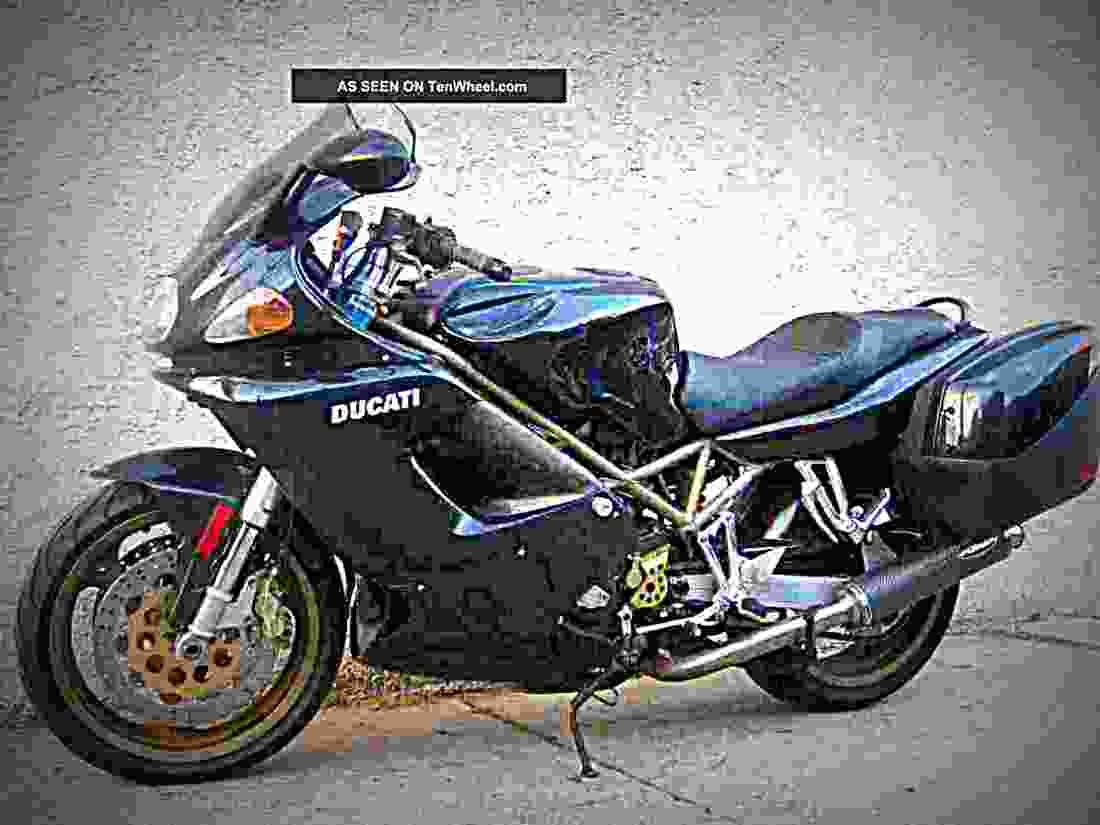 Ducati ST 2 1998 4 motorbike A4 Photo Print