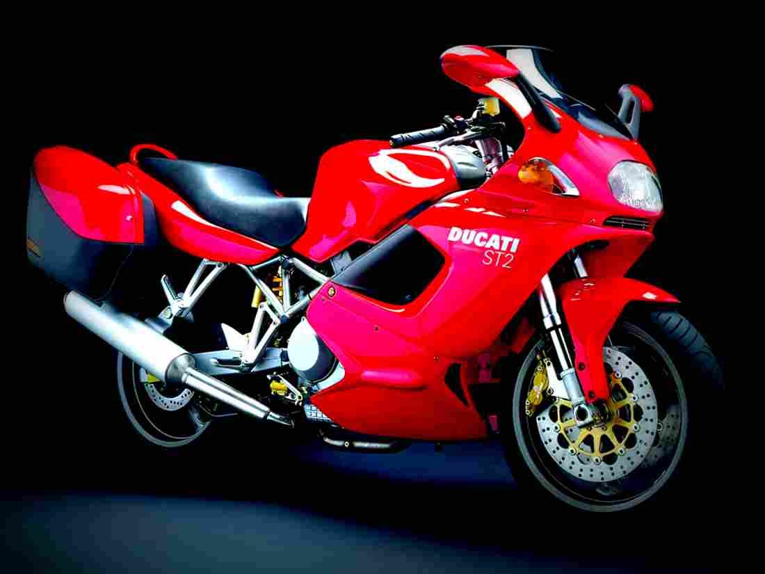 Ducati ST 2 2003 1 motorbike A4 Photo Print