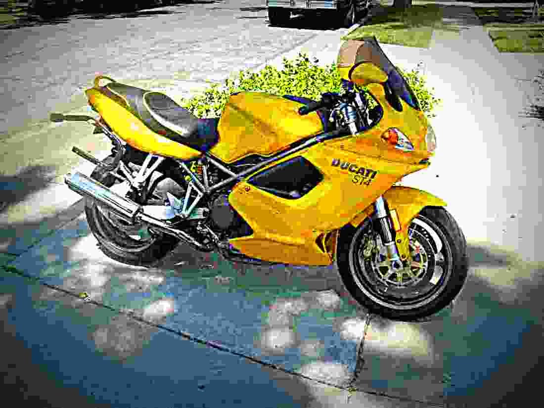 Ducati ST 4 2000 6 motorbike A4 Photo Print