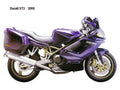 Ducati ST2 2000 motorbike A4 Photo Print