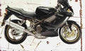 Ducati ST4 1999 Aged Vintage A4 Photo Print