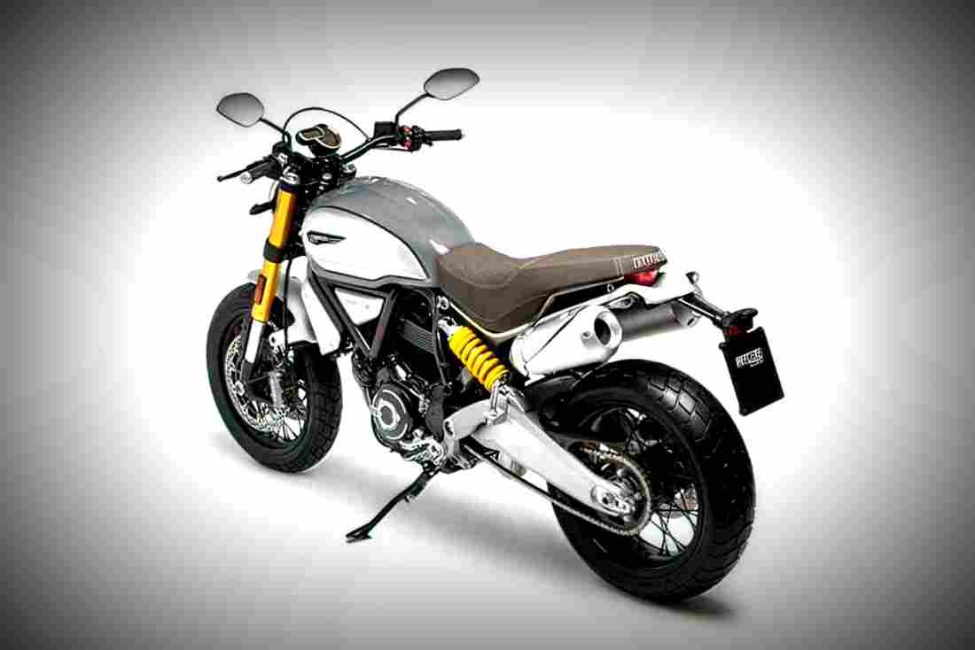 Ducati Scrambler 1100 Special 2019 3 motorbike A4 Photo Print