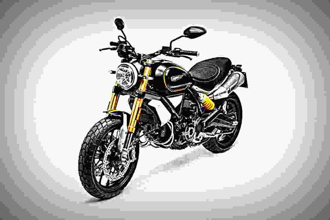 Ducati Scrambler 1100 Sport 2018 4 motorbike A4 Photo Print