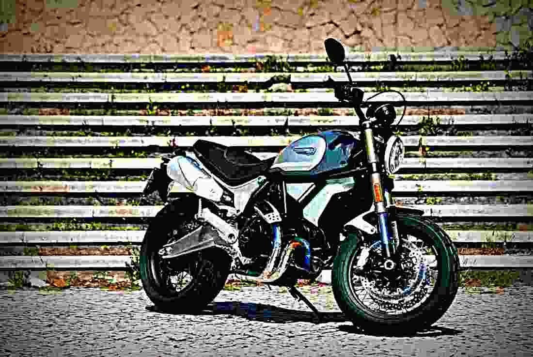 Ducati Scrambler 1100 Sport 2019 2 motorbike A4 Photo Print