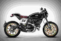 Ducati Scrambler Cafe Racer 2017 2 motorbike A4 Photo Print