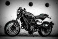Ducati Scrambler Cafe Racer 2018 2 motorbike A4 Photo Print