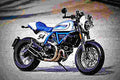 Ducati Scrambler Cafe Racer 2019 2 motorbike A4 Photo Print