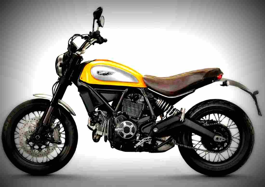 Ducati Scrambler Classic 2017 2 motorbike A4 Photo Print