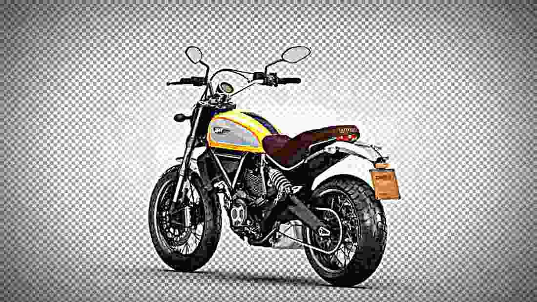 Ducati Scrambler Classic 2017 4 motorbike A4 Photo Print