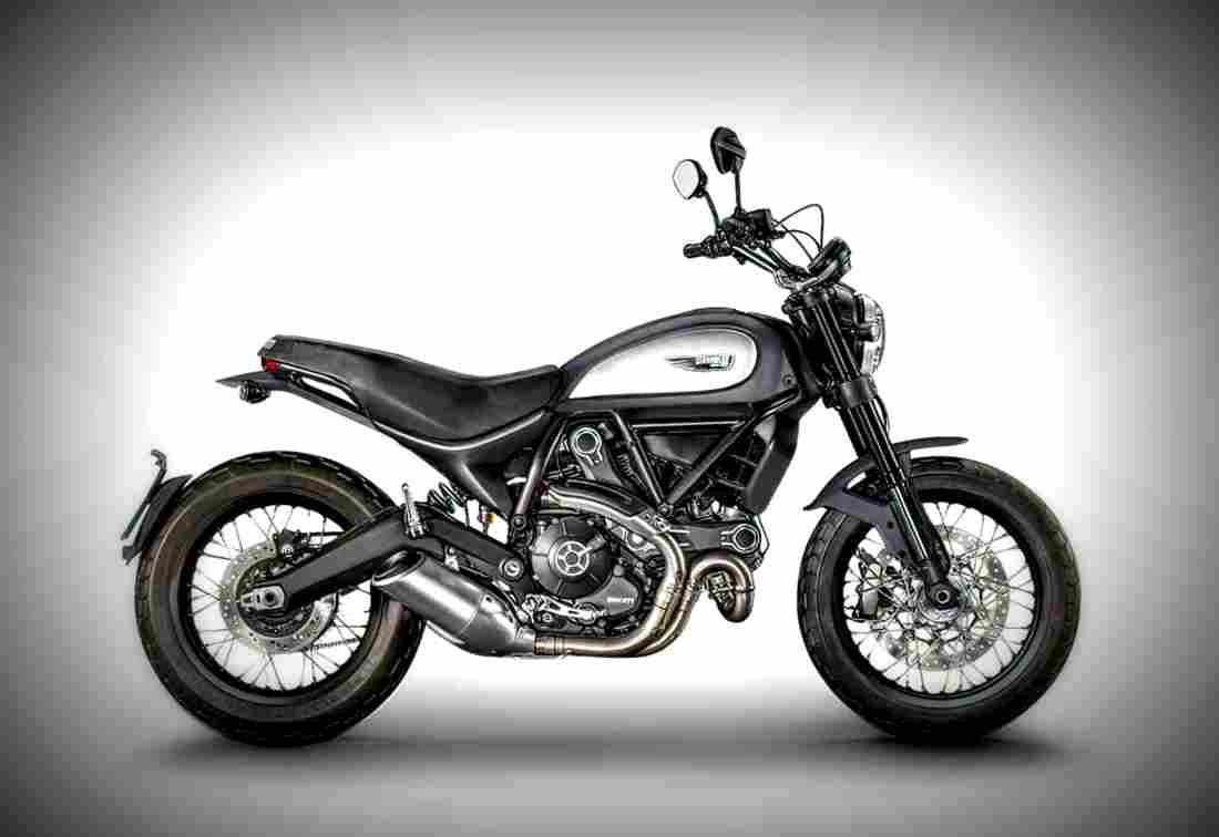 Ducati Scrambler Classic 2018 3 motorbike A4 Photo Print