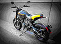Ducati Scrambler Full Throttle 2018 3 motorbike A4 Photo Print