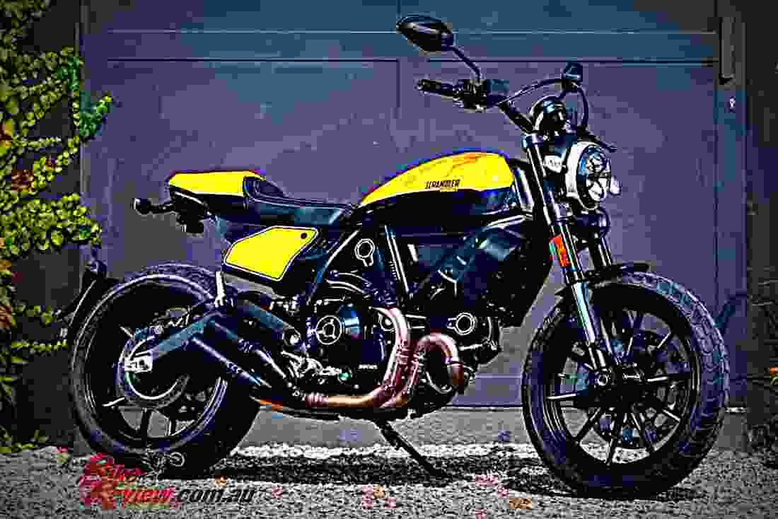 Ducati Scrambler Full Throttle 2019 1 motorbike A4 Photo Print