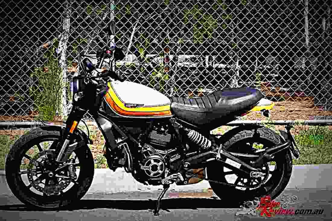 Ducati Scrambler Mach 2.0 2018 2 motorbike A4 Photo Print