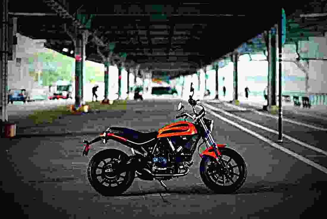 Ducati Scrambler Sixty2 2019 1 motorbike A4 Photo Print
