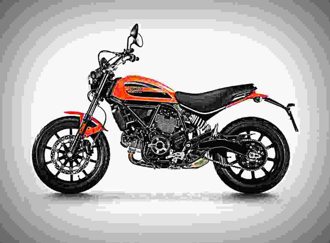 Ducati Scrambler Sixty2 2019 4 motorbike A4 Photo Print