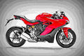 Ducati SuperSport 2017 2 motorbike A4 Photo Print