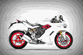 Ducati SuperSport 2017 3 motorbike A4 Photo Print