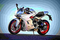 Ducati SuperSport S 2017 4 motorbike A4 Photo Print