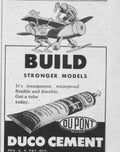 Duco Cement Models Vintage Retro Advert Poster A4 Photo Print