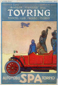 Dud TouringAviation Vintage Advert A4 Photo Print