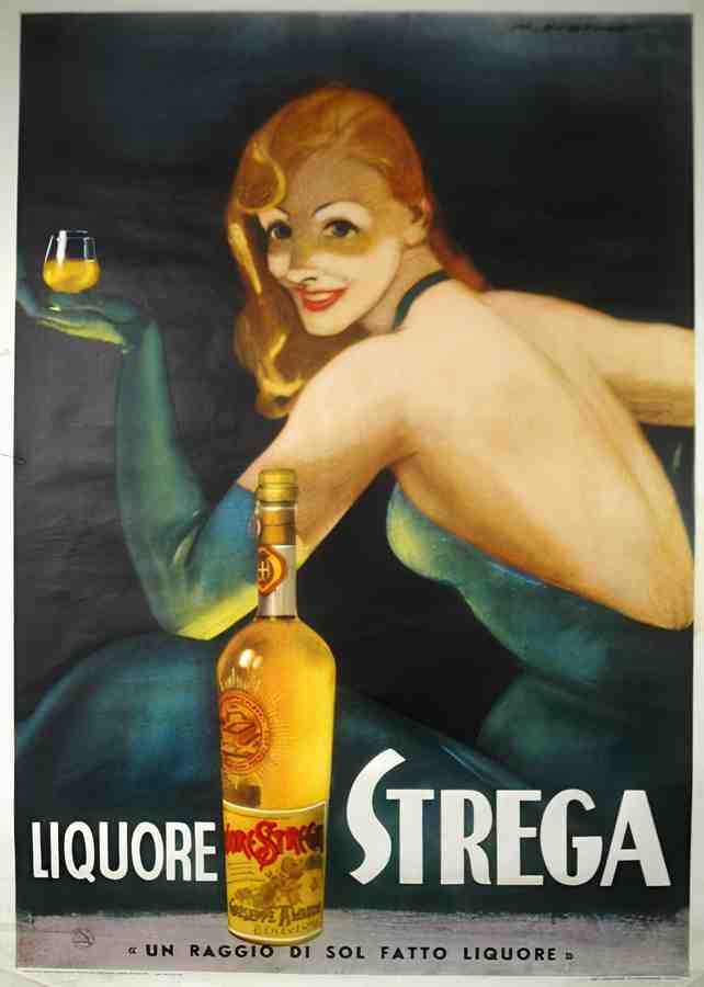 DudovichStrega Vintage Advert A4 Photo Print