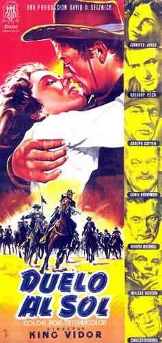  Duel In The Sun 04 film star poster A4 Photo Print