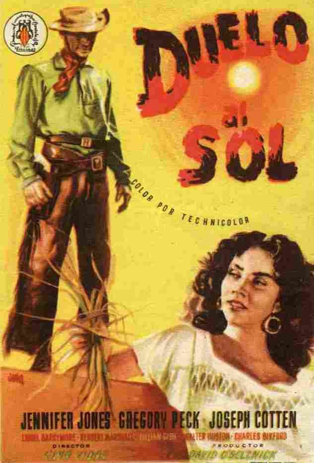 Duel in the Sun 02  film star poster A4 Photo Print